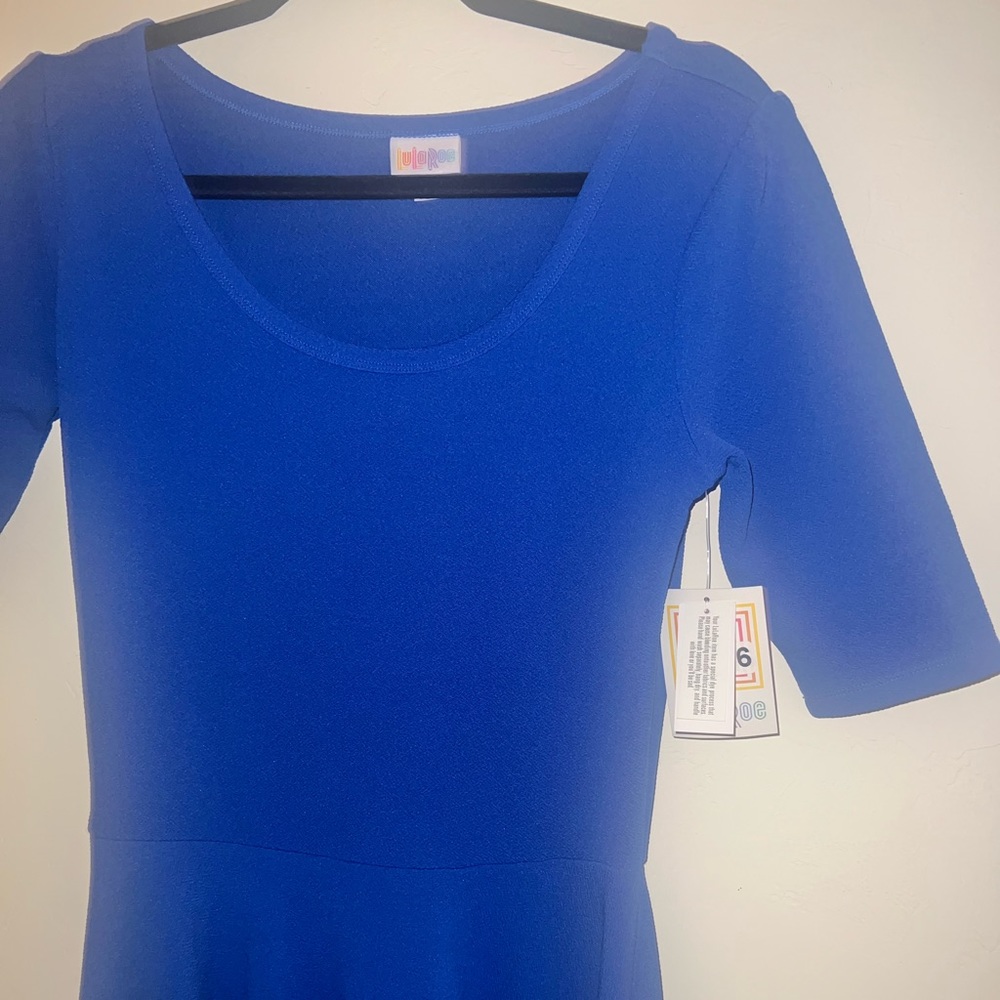 Lularoe blue dress